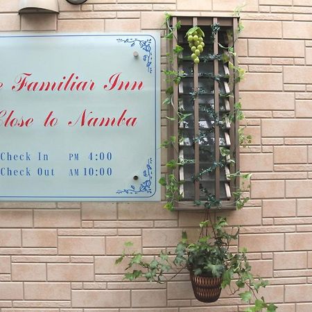 The Familiar Inn ー 旅館ホテル業 Oszaka Kültér fotó